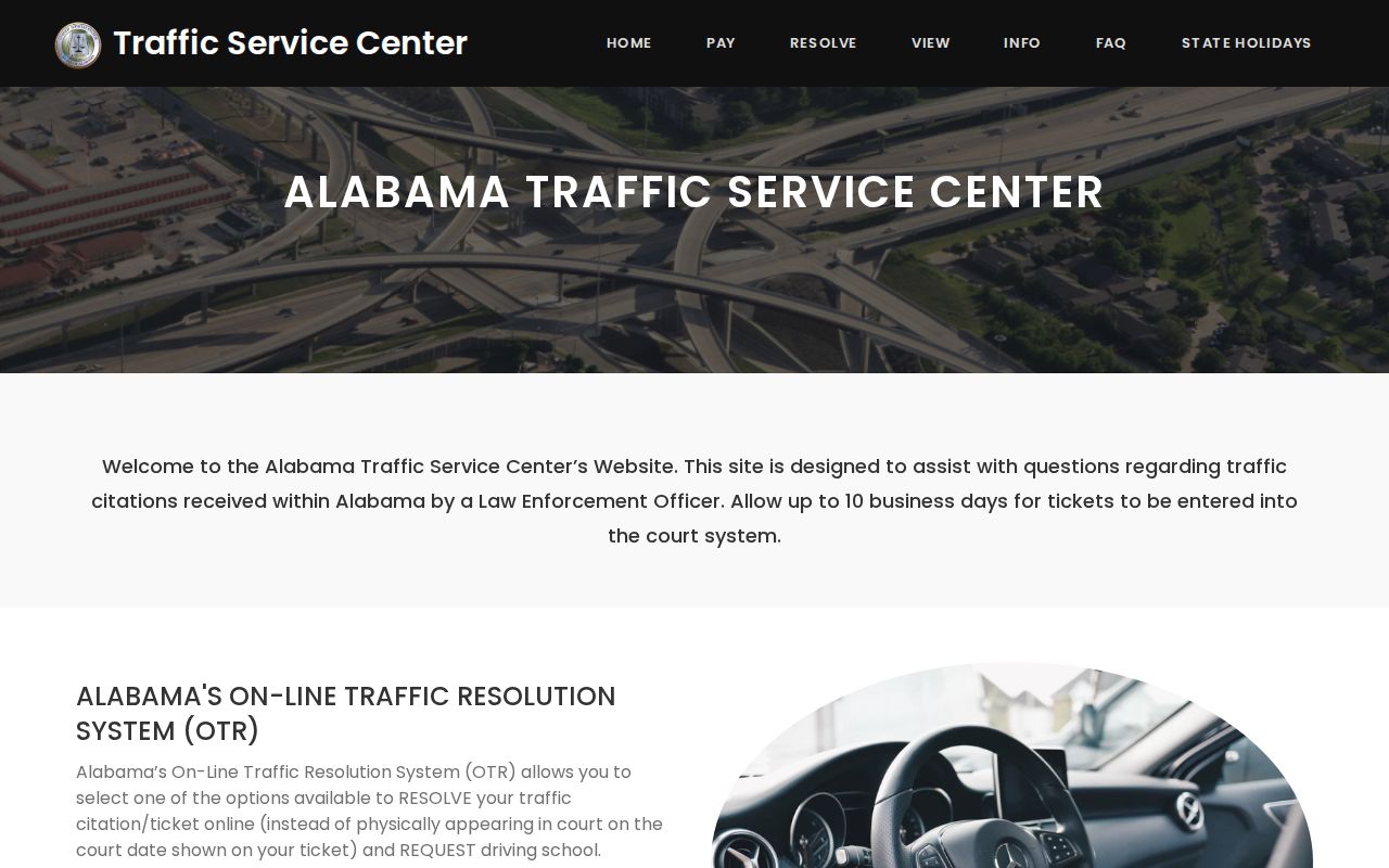 Alabama traffic services for Russell County traffic tickets